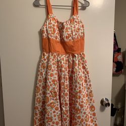 Disney Parks Dress Shop Orange Bird Dress
