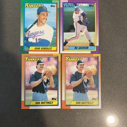 Excellent Condition Baseball Cards