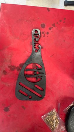 Chain tensioner plate