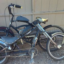 Chopper And Motor Bike 