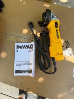 New dewalt grinder 4-1/2” asking $110 thanks