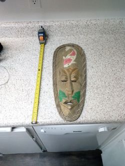 African Ceremony Mask Wood