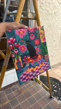 Diamond painting (black