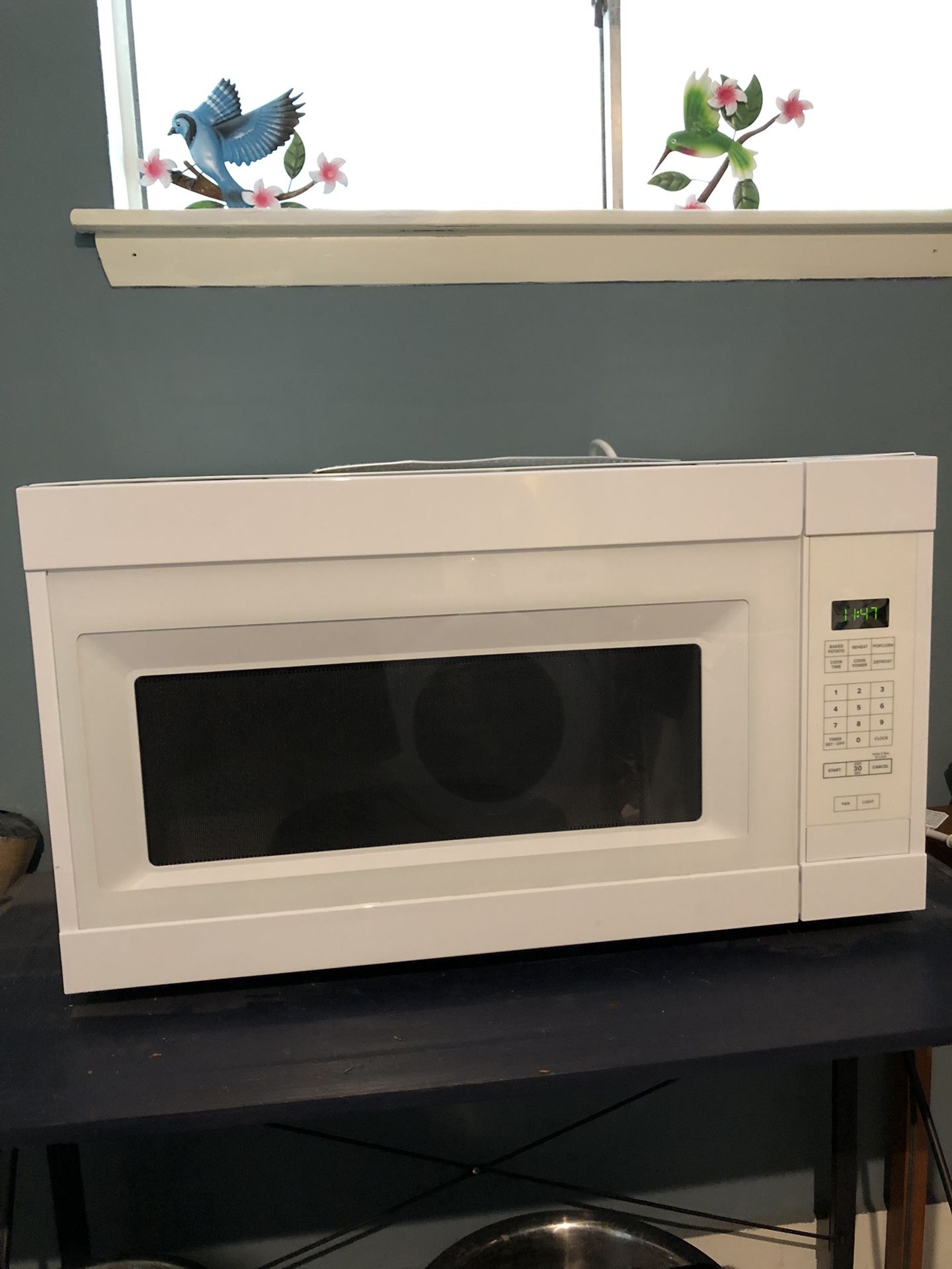 New Microwave Oven And Vent Hood