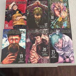 Jujutsu Kaisen Manga [16-21]