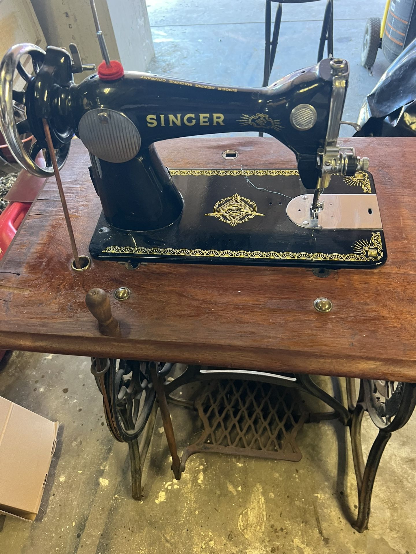 Vintage sewing machine