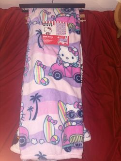 Hello Kitty Blanket $20
