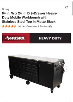 Brand new HD husky tool box