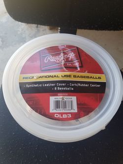Baseball balls set