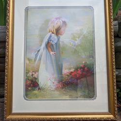 Joyce Birkenstock Framed Print Baby Angel IV


