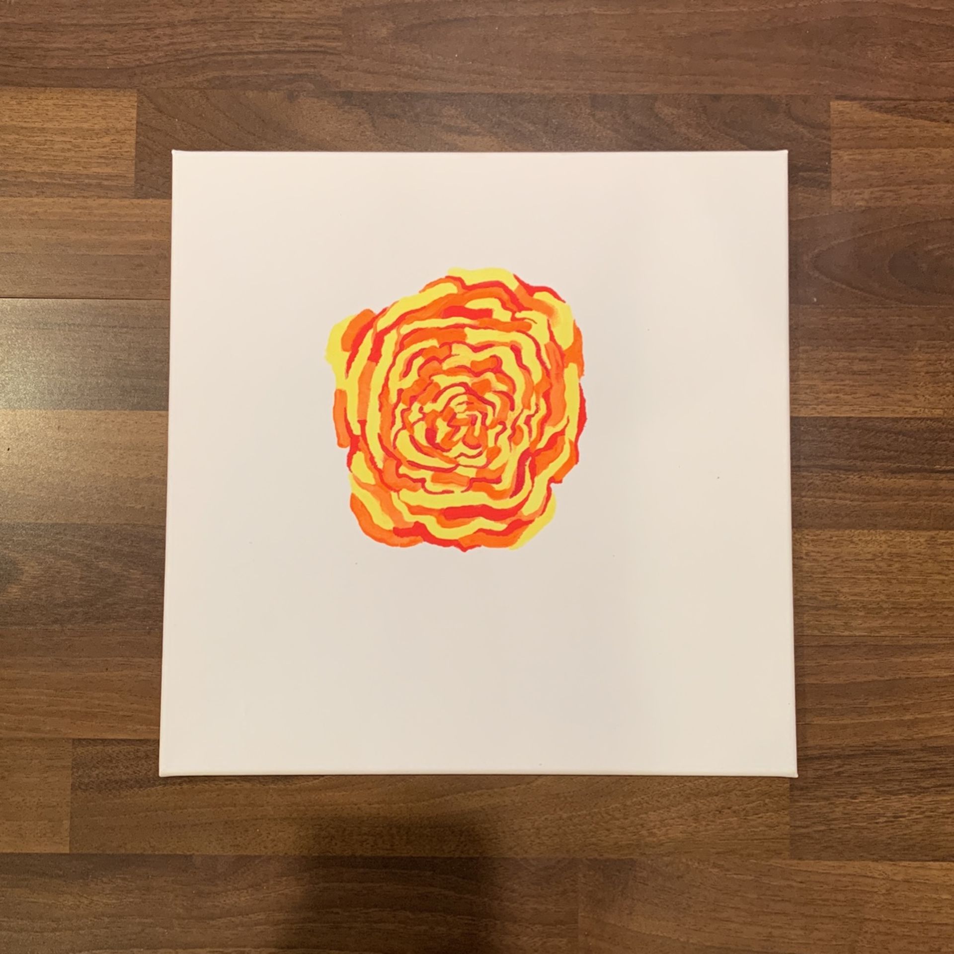 "Blossom"- Acrylic Paint on Canvas