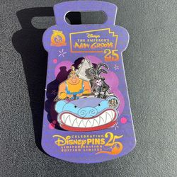 Disney Emperors New Groove Yzma and Kronk 25th Anniversary Pivot Pin