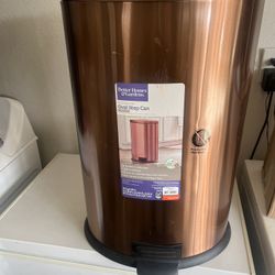 Copper Color Trash Can -Price Is Firm 
