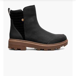 Bogs Holly Zip Leather 2