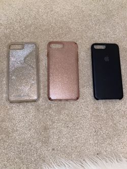 THREE IPHONE 8 PLUS CASES