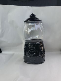 Black Gumball Machine (Goes Great W/ RAE Dunn)