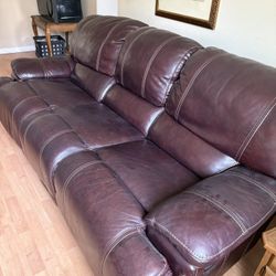 Leather Couch