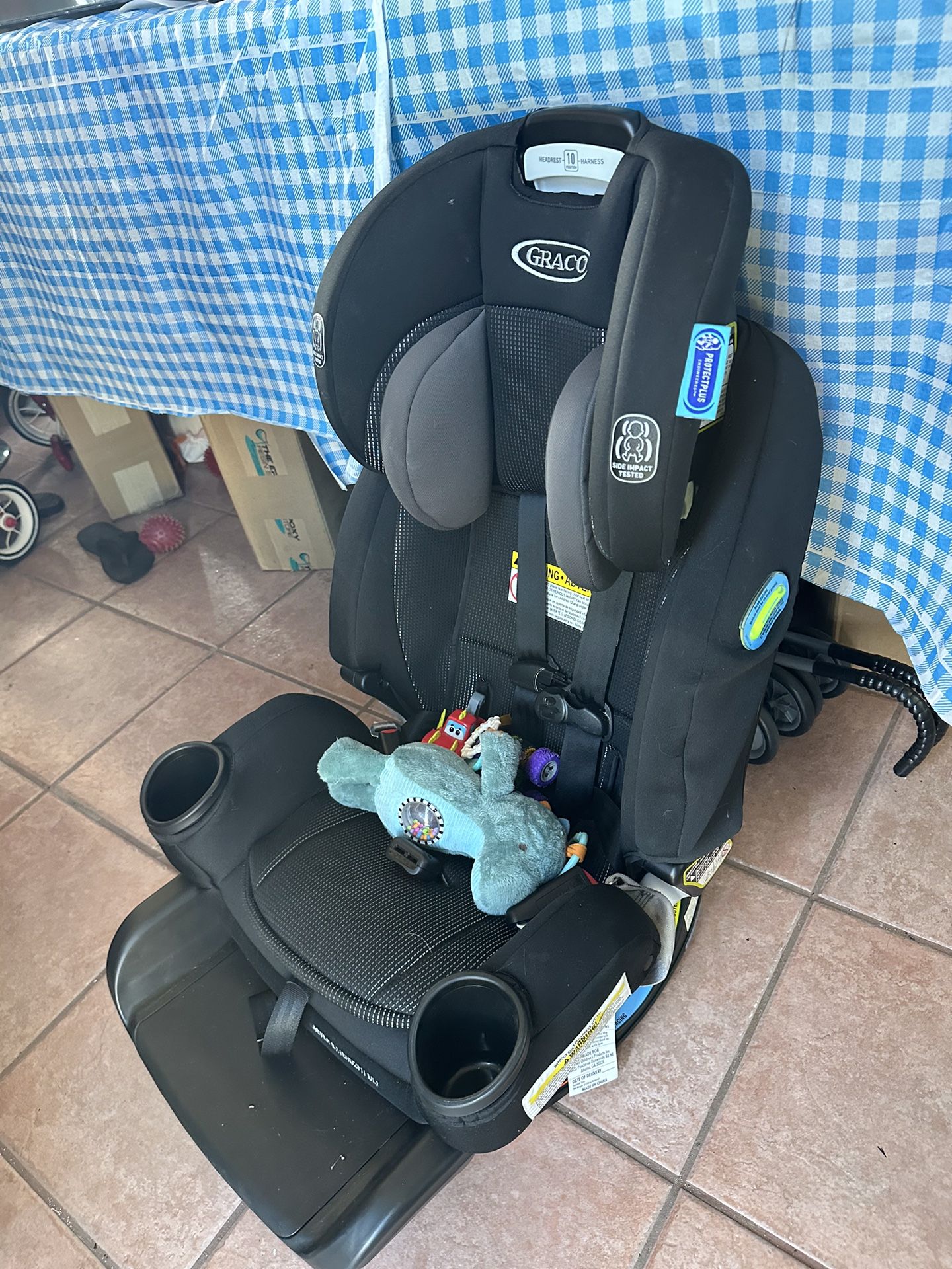 Graco DLX Grad 5 In 1 Slim Car Seat And Booster
