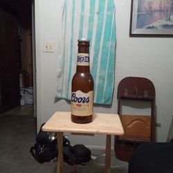 Plastic Piggy Bank Beer Bottle