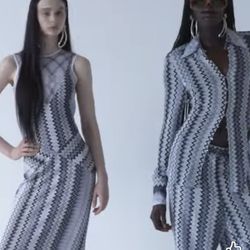 Authentic Designer Dress - Missoni Classic Chevron Pattern