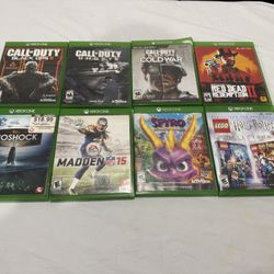Xbox One, 9 Games, $35 for all