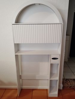 Brand new over the toilet shelf