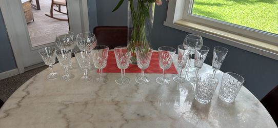 Waterford crystal glassware