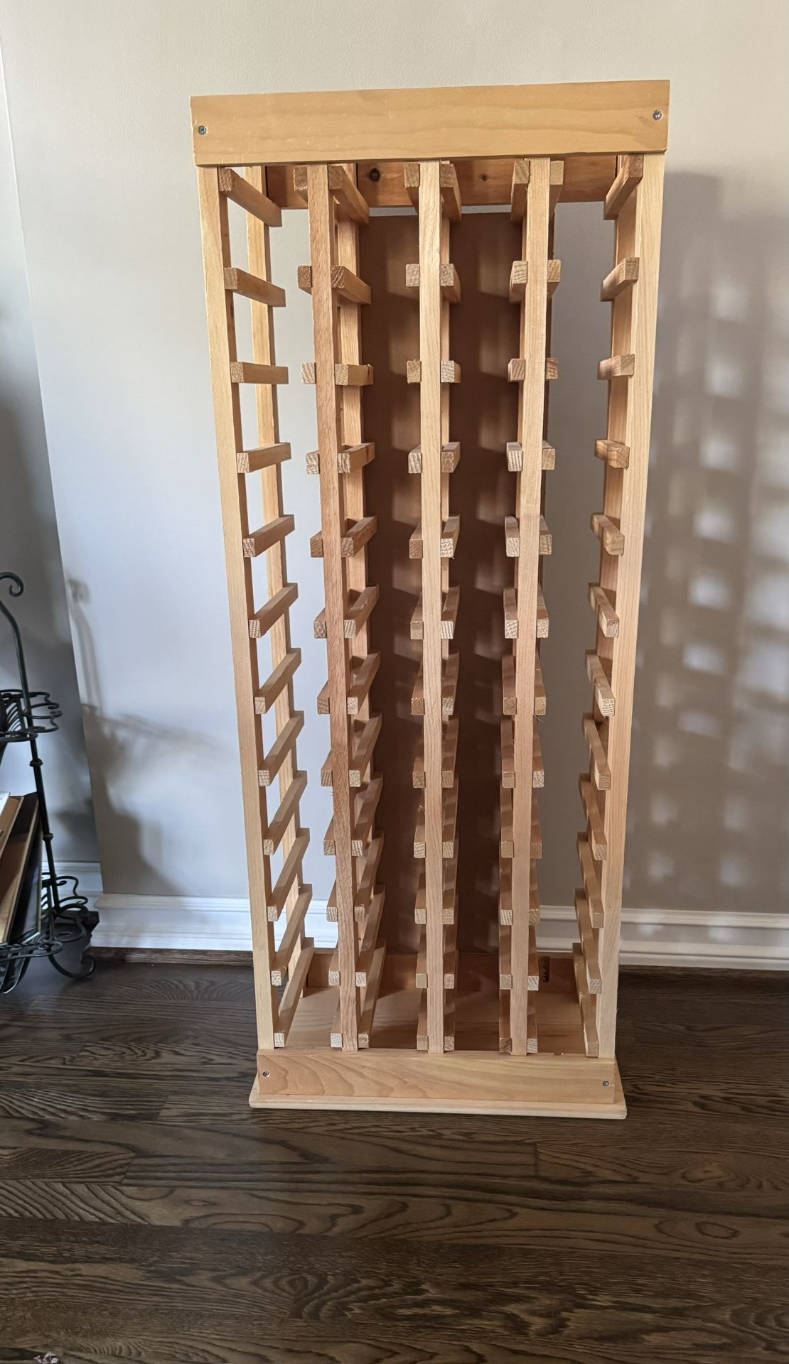 Pine Wood 44 Bottle Wine Rack