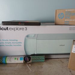 Cricut.  Printer ..Presser