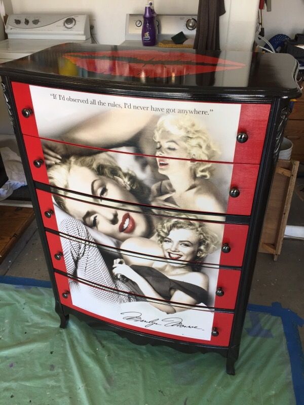 Marilyn Monroe Dresser Easy Craft Ideas