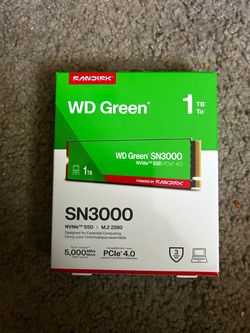 WD Green SN3000 1TB NVMe M.2 SSD