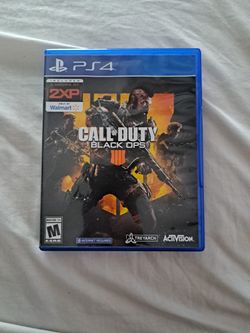 Ps4 CALL OF DUTY  Black Ops 4