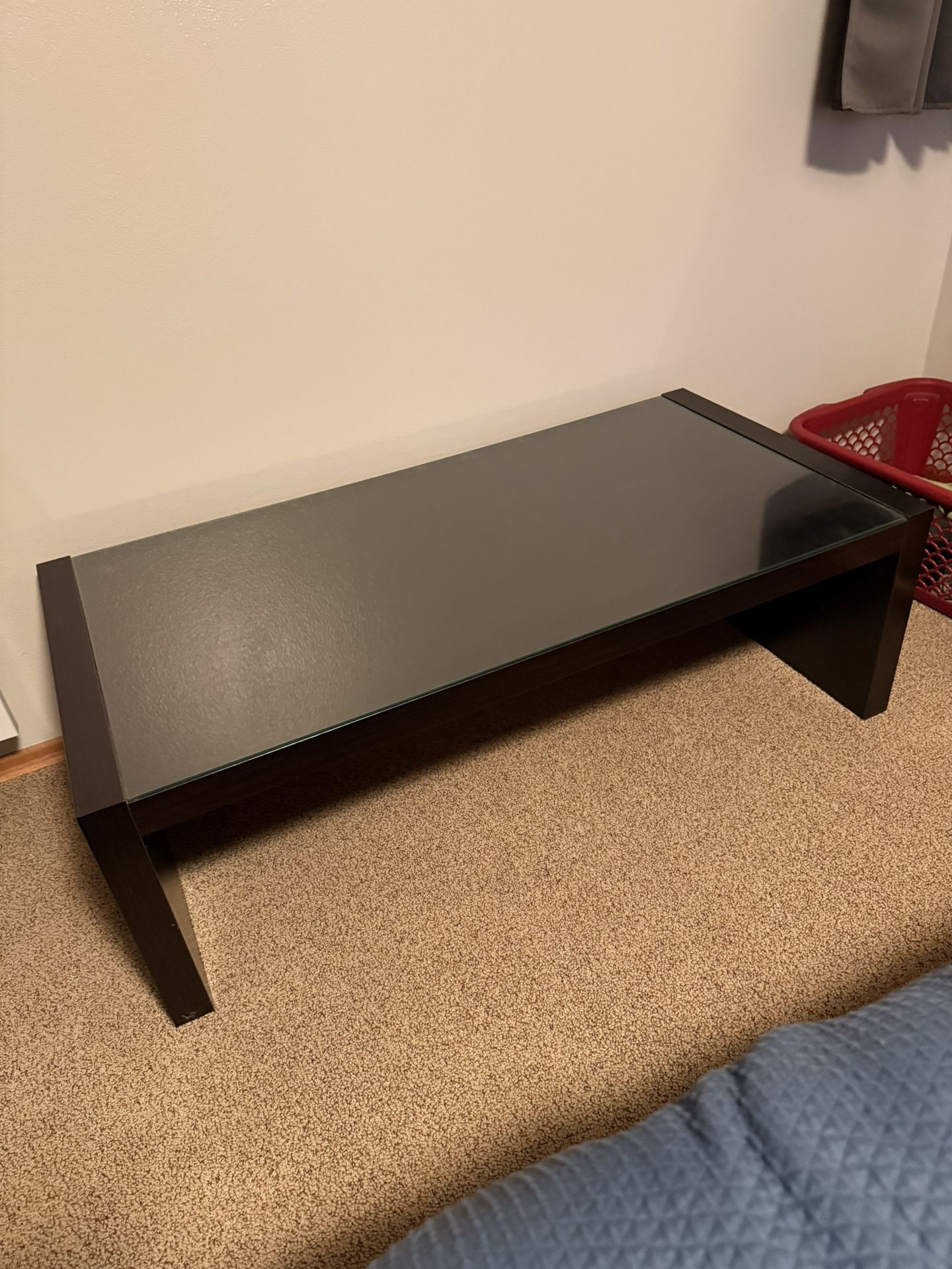 Black IKEA coffee Table