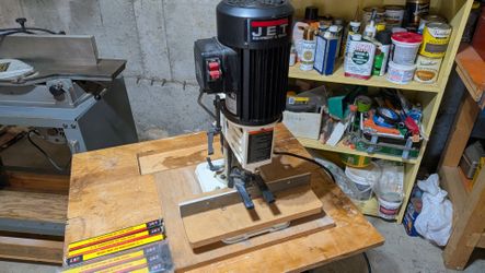 Mortiser by Jet plus chisels