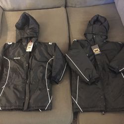 2 never used winter coats. Boys or girls. Youth and Youth large. I have many others in all different sizes.