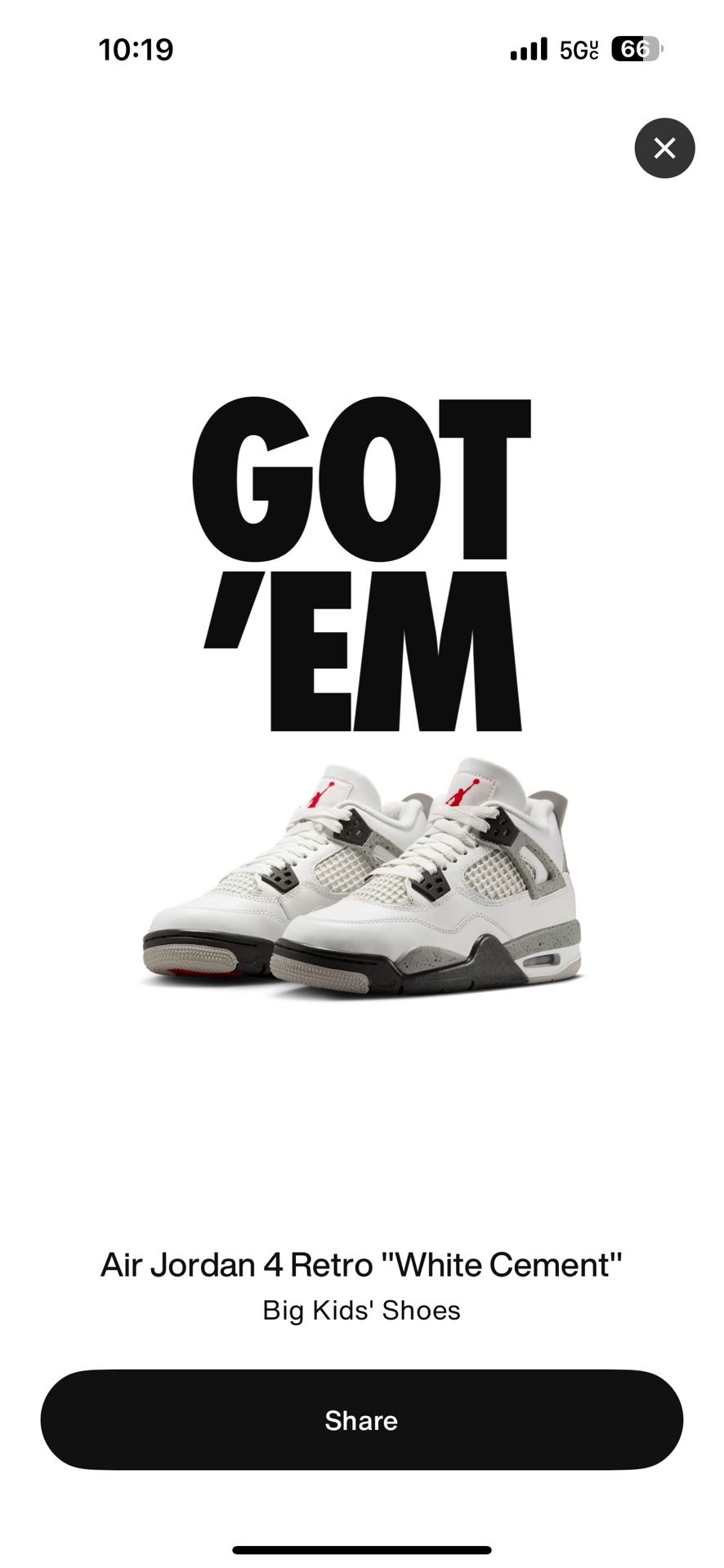Jordan 4s