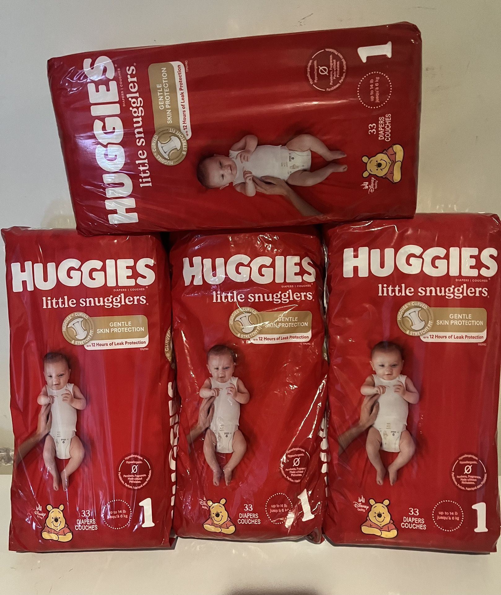 Huggies Little Snugglers Diapers Size 1 Jumbo Pack