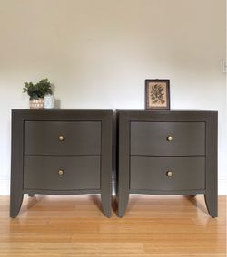 Deep Green Nightstands