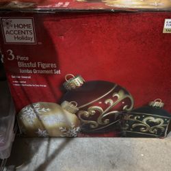 Christmas outdoor jumbo ornaments 