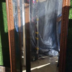 Glass Shelves Curio Cabinet