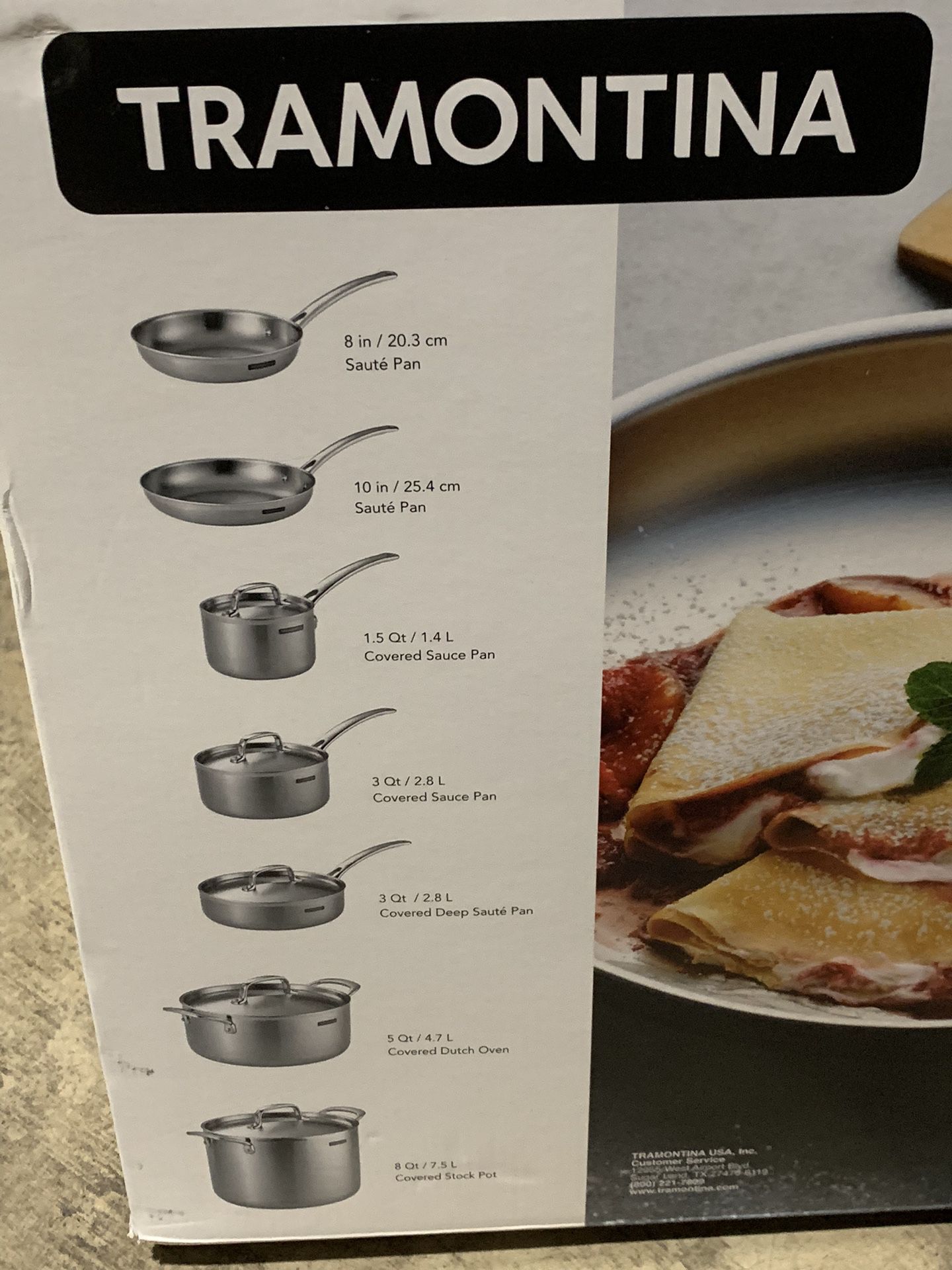 Tramontina 6-piece Stackable Sauce Pot Set for Sale in Greeley, CO - OfferUp
