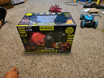 Brookstone Glow Viper RC Stunt Vehicle