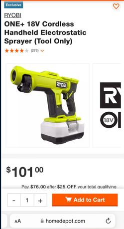 Ryobi Hydrostatic Sprayer