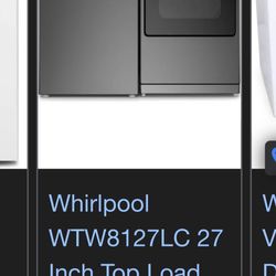 Whirl Pool Washer And Dryer Set 