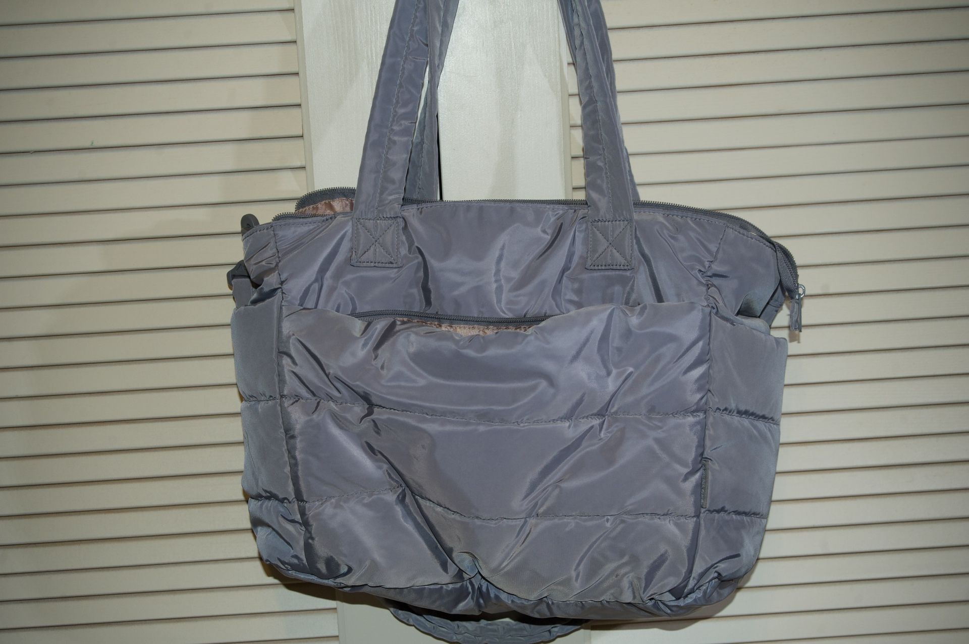 BAGSMART Lightweight Puffy Tote - Grey