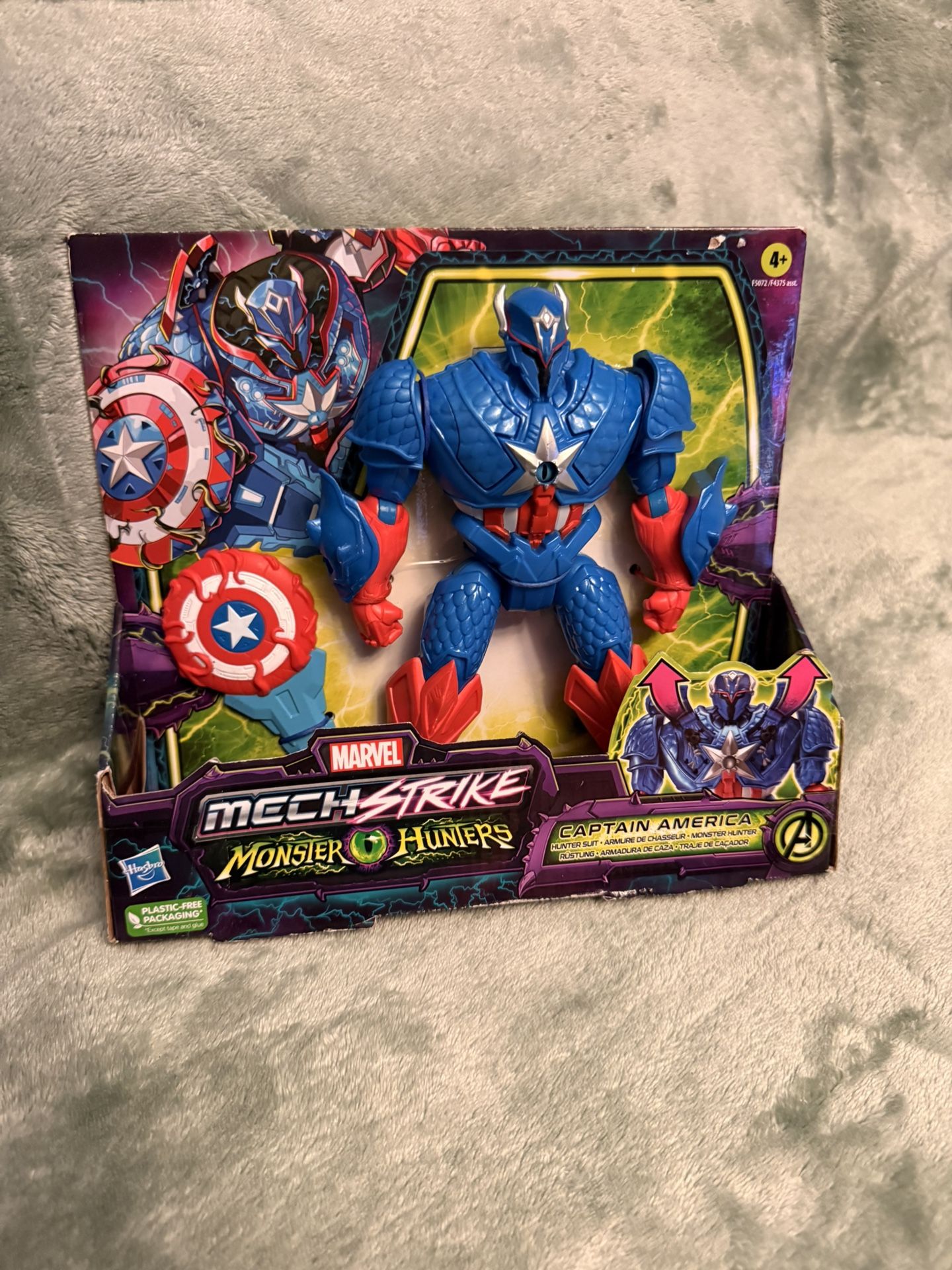 Captain America Mech Strike Monster Hunter