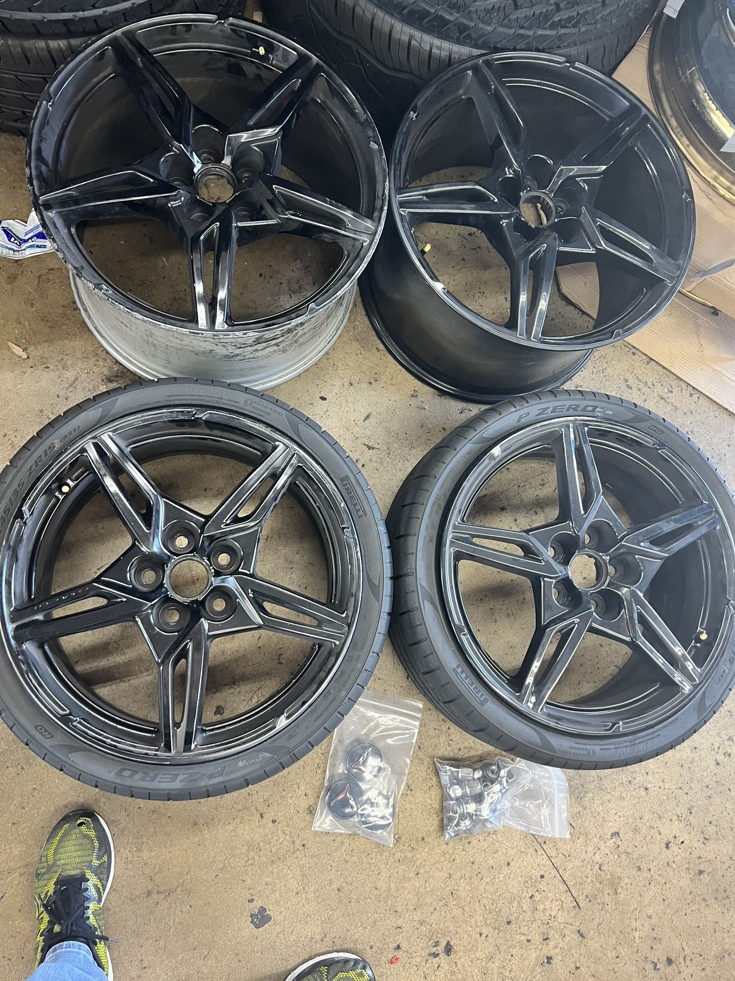 C8 Corvette Factory Wheels