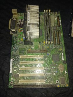 Vintage PC Collector Lot (Motherboard + GPUs + HDD)