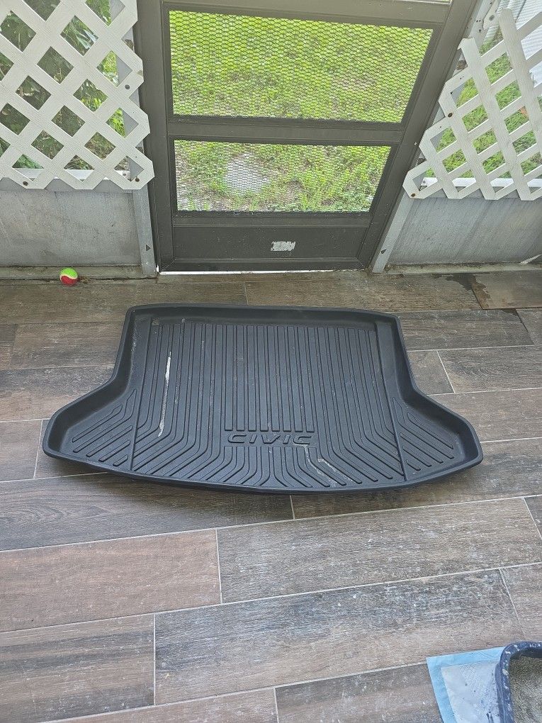 Honda Civic 2016 To 2021 Trunk Tray Floor Cargo