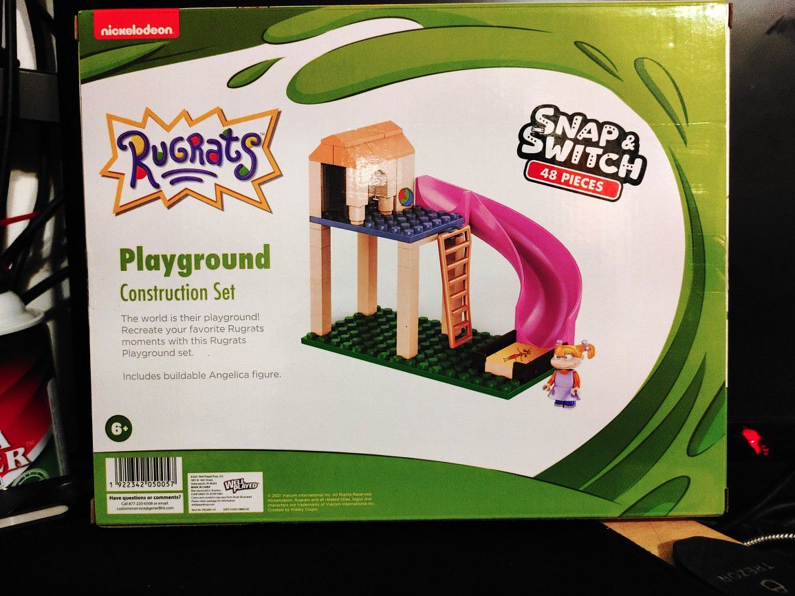 Nickelodeon Rugrats Playground Construction Set